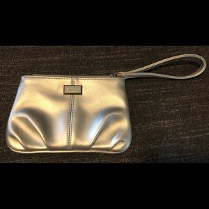 Express Silver Wristlet